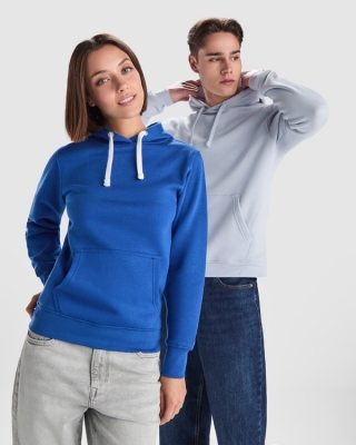 Hanorac cu gluga urban Roly, albastru deschis